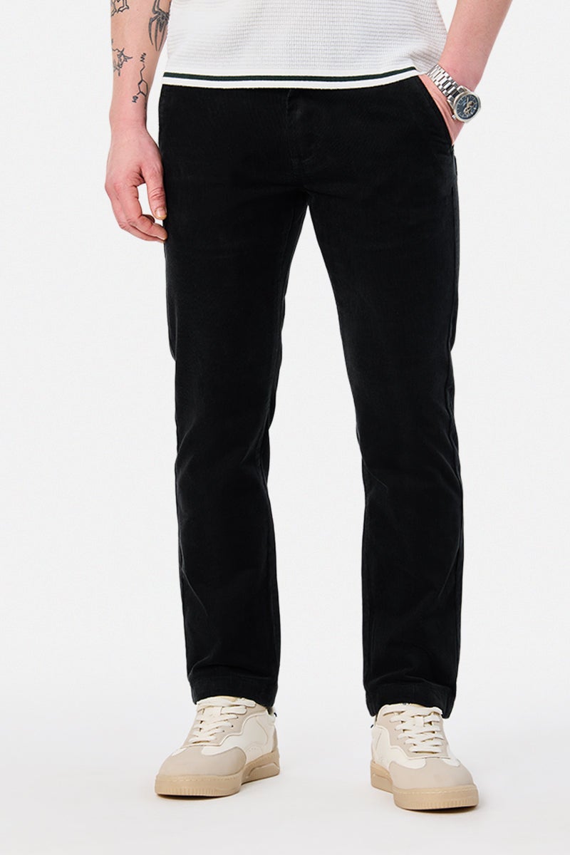 SNITCH Comfort Fit Stretch Corduroy Chinos - Image 1